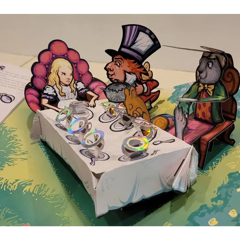 Robert Sabuda Alice’s Adventures in Wonderland Pop-Up Book First Edition 2003